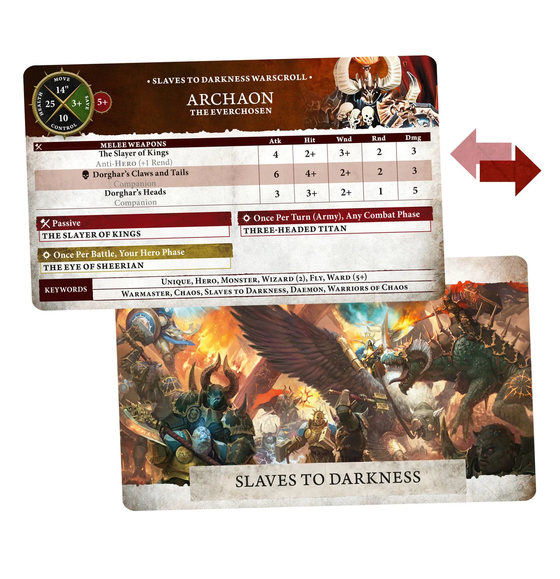 Chaos Battletome: Slaves to Darkness – Gamer's Edition (Anglais)