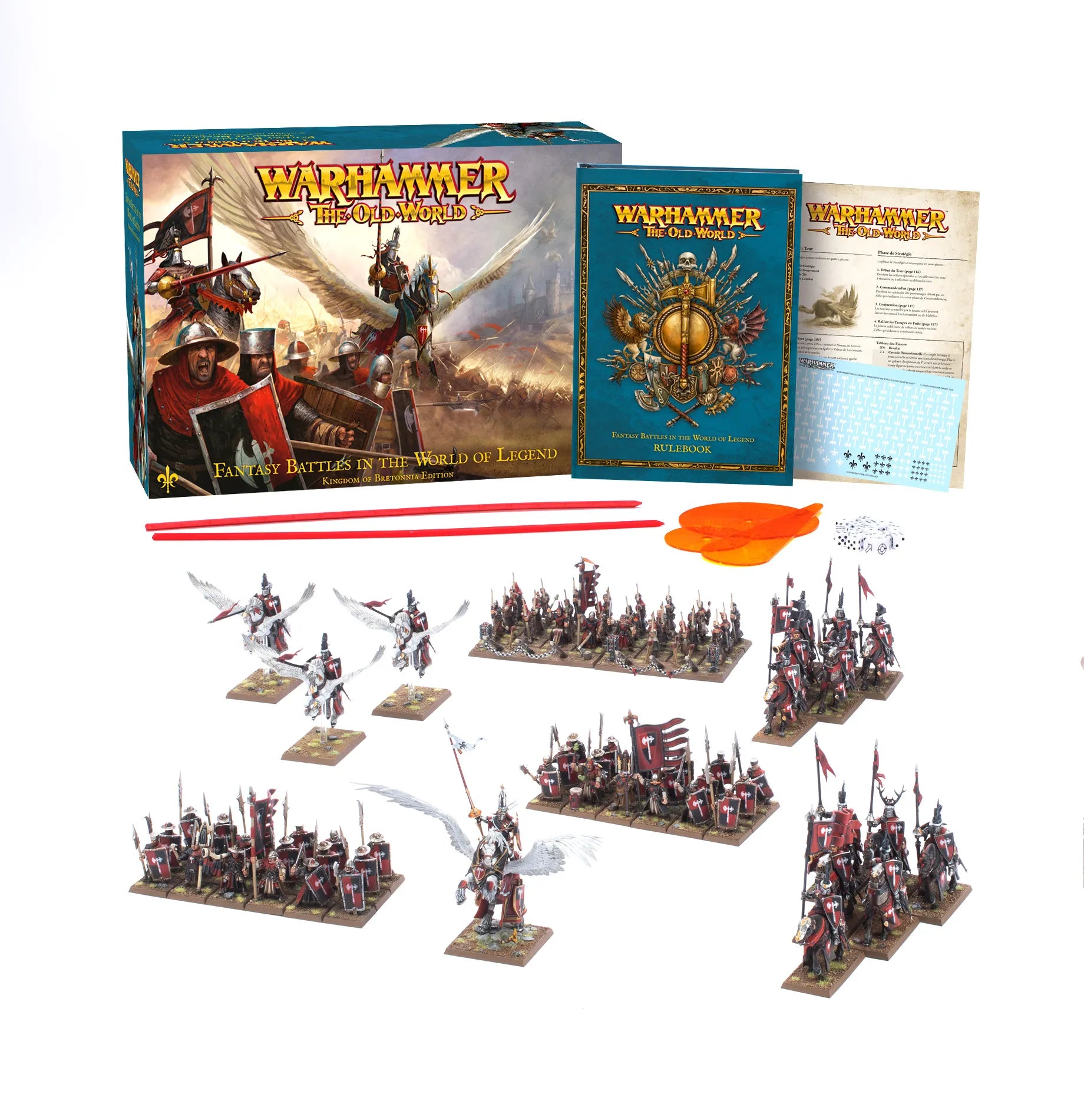Warhammer: The Old World Core Set – Kingdom of Bretonnia Edition (Anglais)