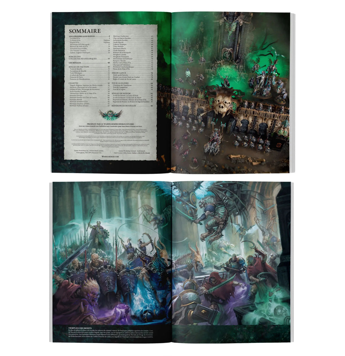 Tome de Bataille de la Mort: Ossiarch Bonereapers