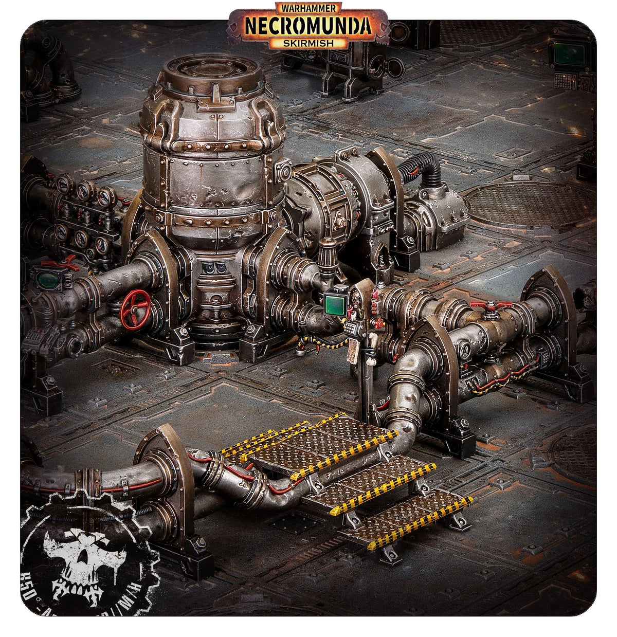 Warhammer Necromunda: Conduites de Factorium Zone Mortalis