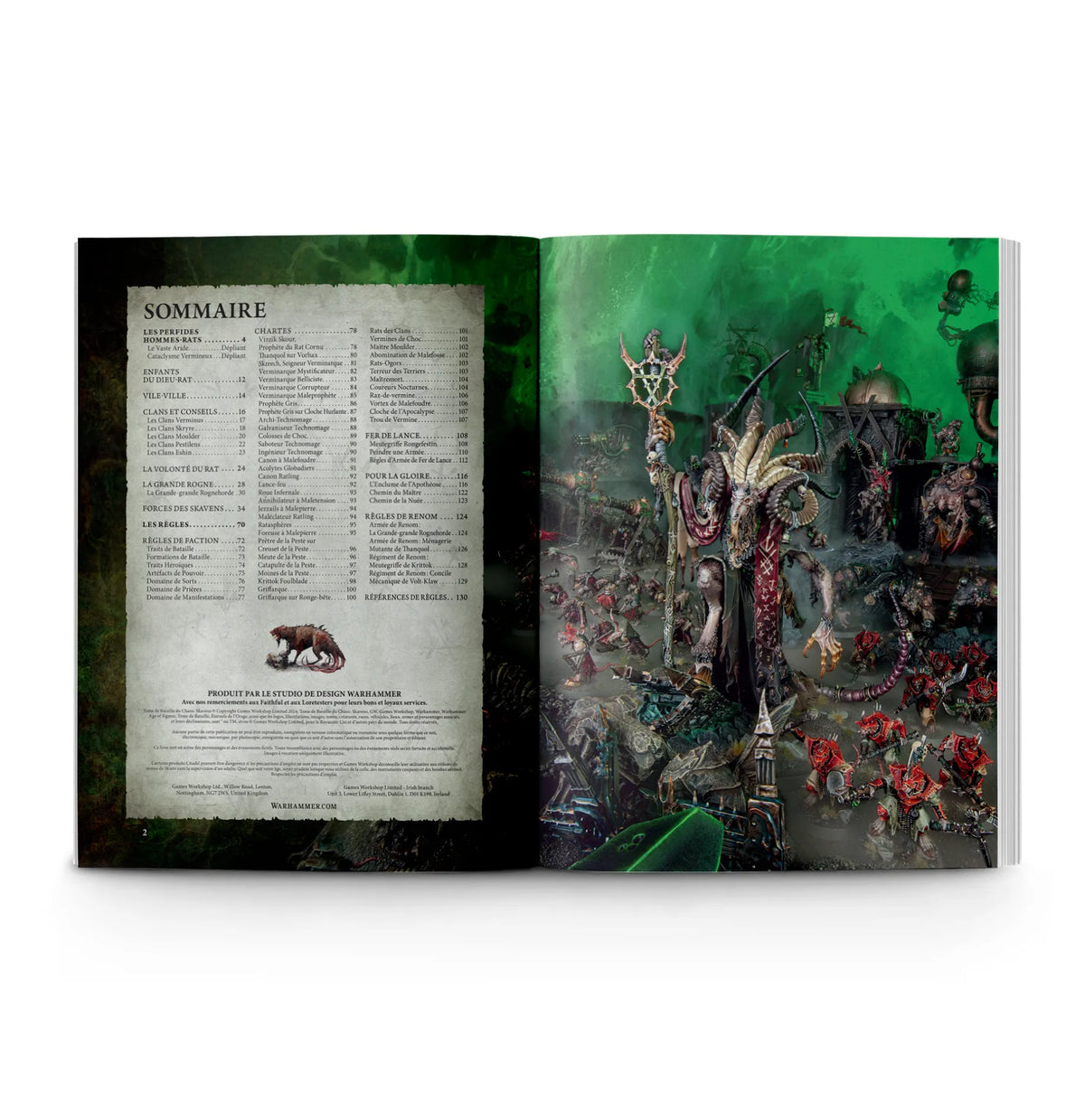 Tome de Bataille du Chaos: Skaven