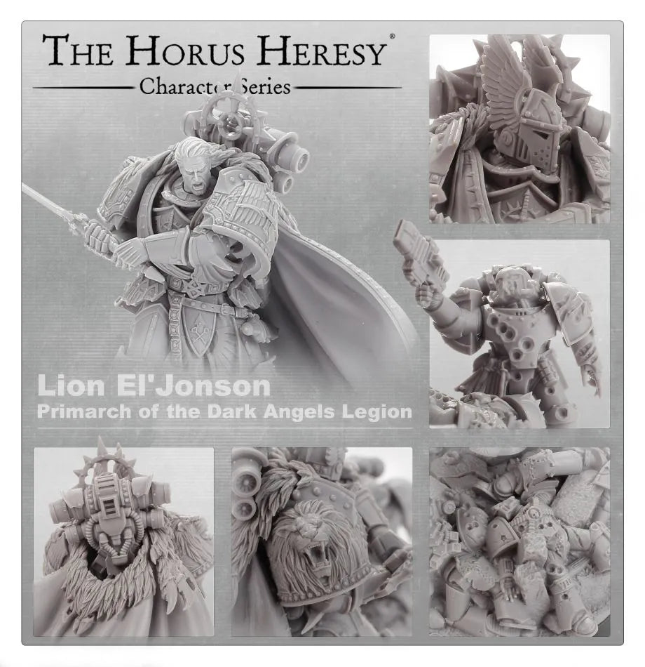 Lion El'Jonson, Primarque de la Légion des Dark Angels
