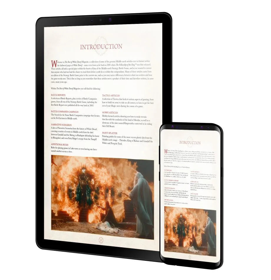 Middle-earth™ Strategy Battle Game: The Best of White Dwarf Magazine (ePub) (Anglais)