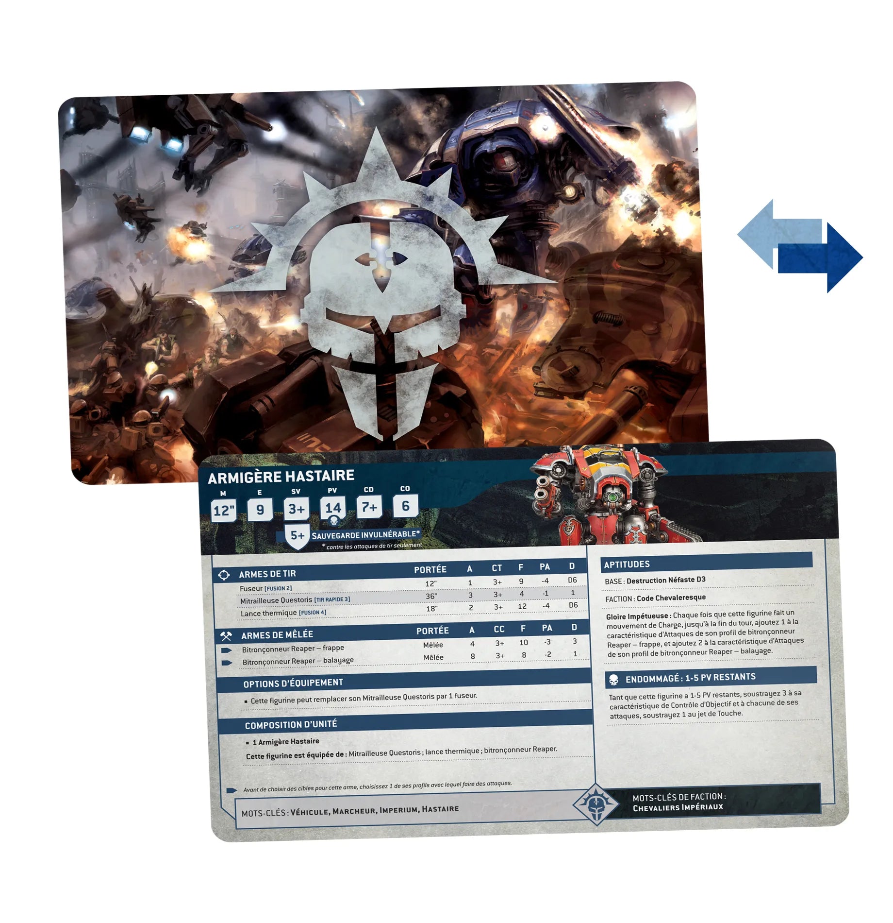 Cartes Techniques: Imperial Knights