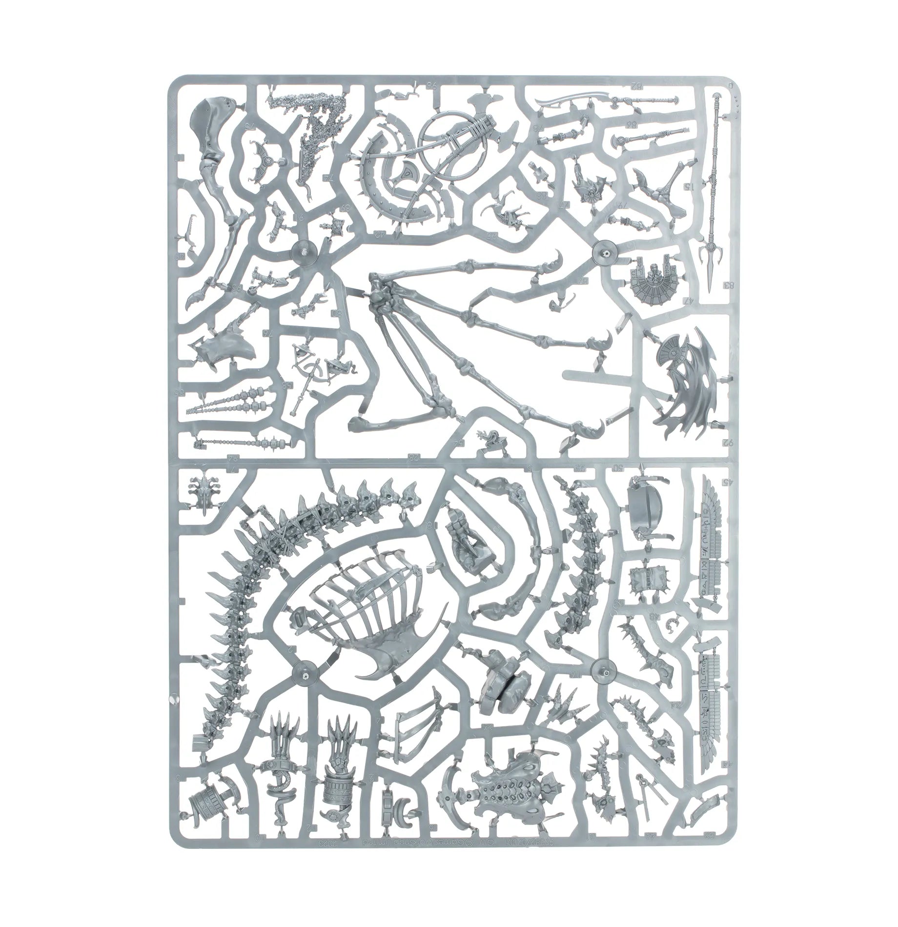 Roi des Tombes/Prêtre Liche sur Dragon d'Os Nécrolithe