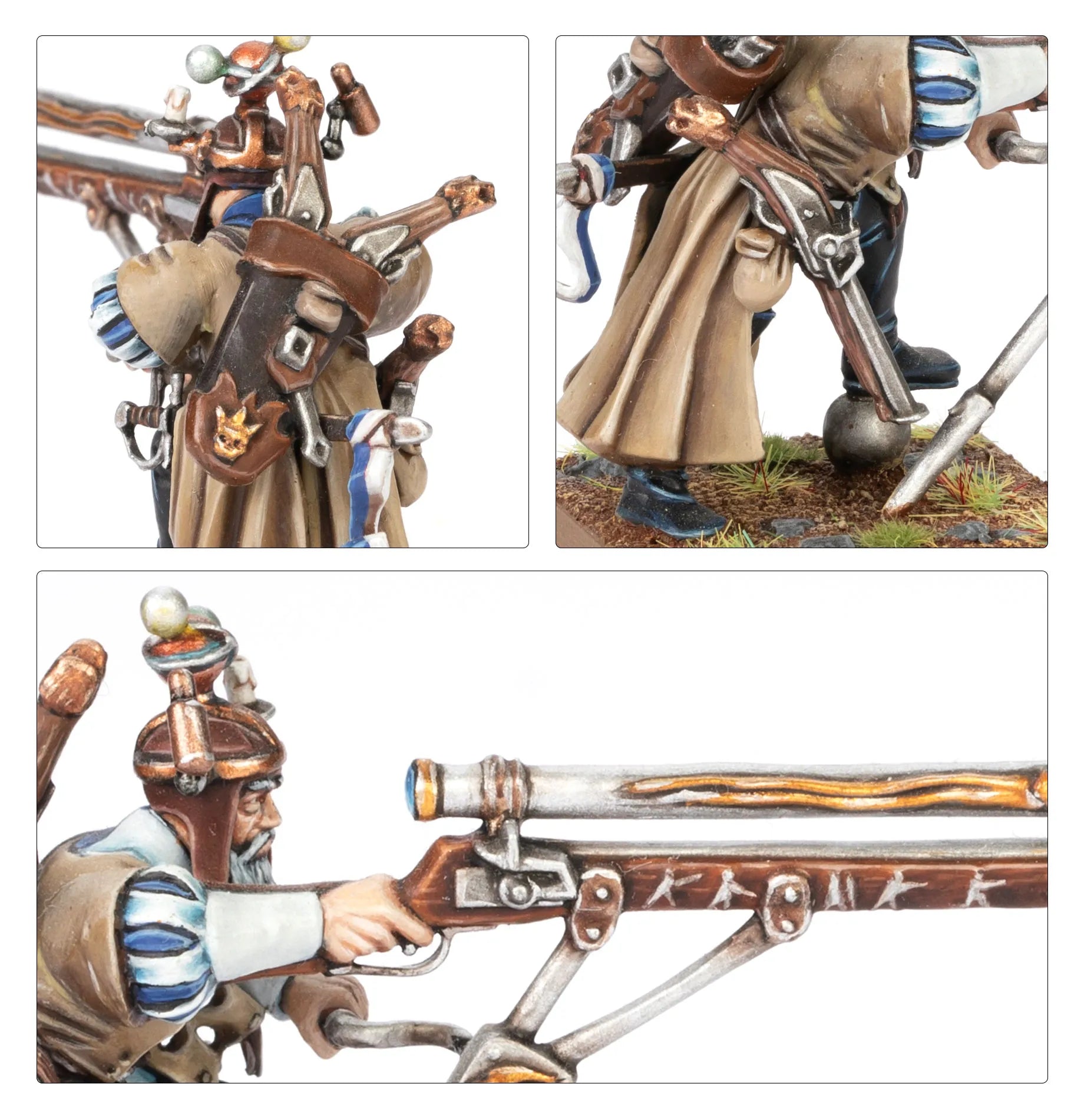 Ingénieur de l'Empire avec Long Fusil du Hochland