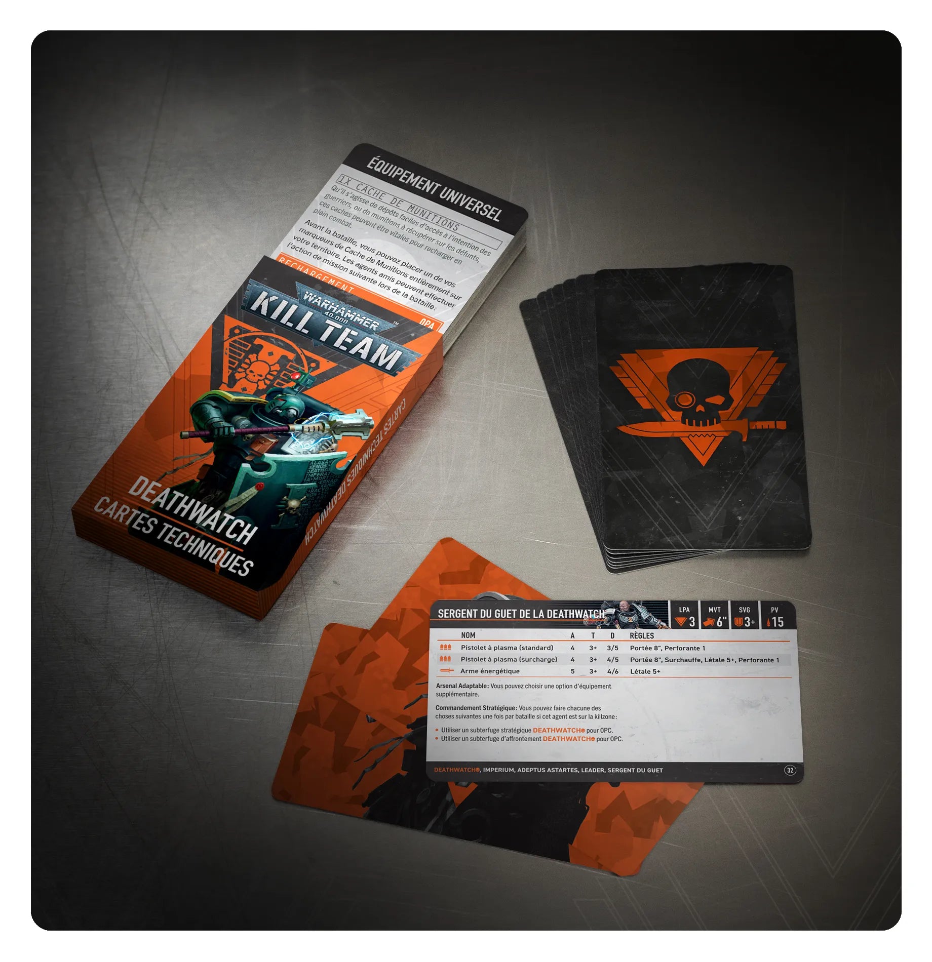 Kill Team: Deathwatch – Cartes Techniques