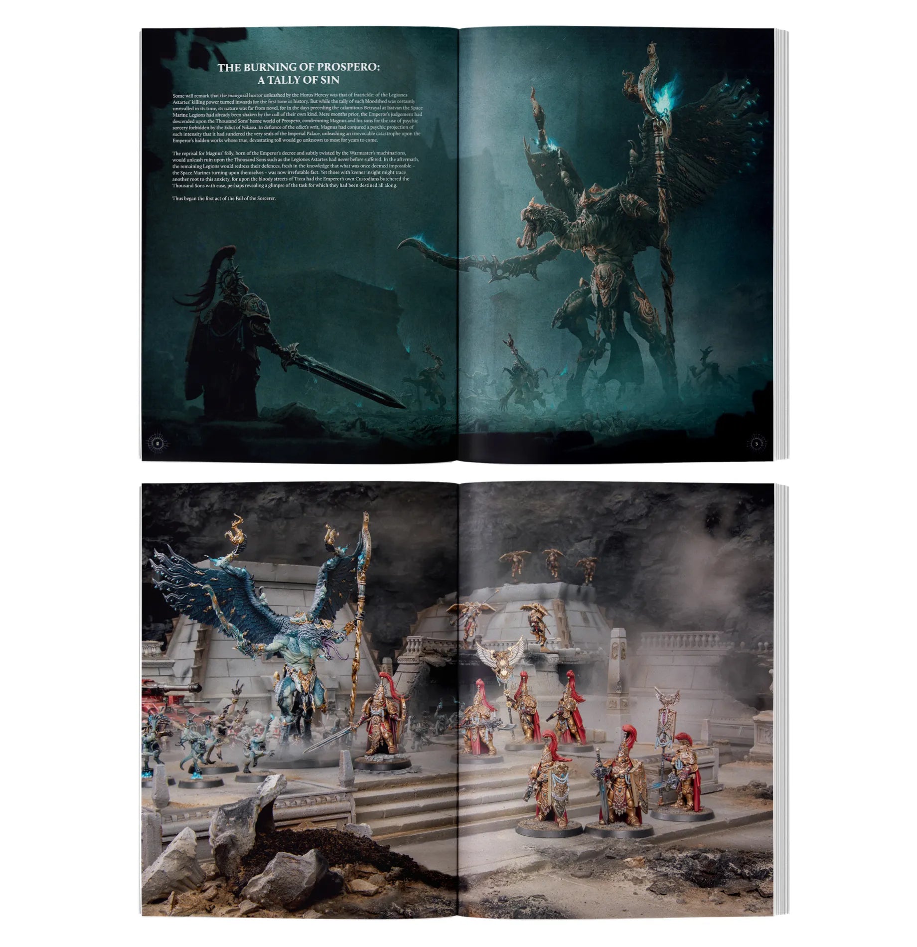 Journal Tactica: Prospero Burns – The Judgement Of Valdor (Anglais)