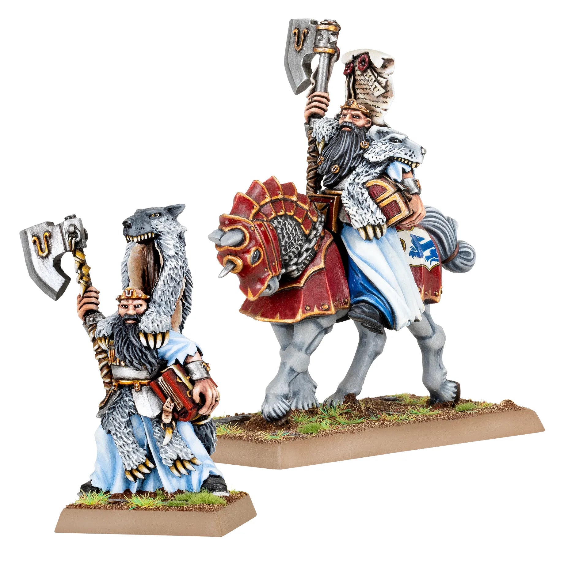Prêtres-Guerriers d'Ulric à Pied & Monté