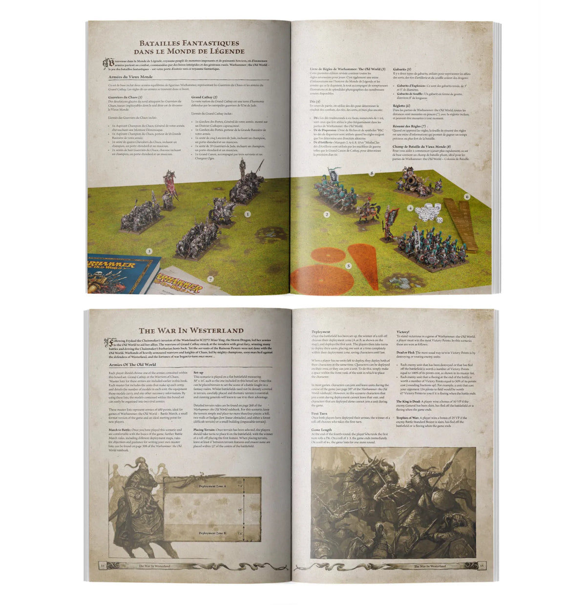 Set de Base Warhammer: The Old World – Batailles Fantastiques dans le Monde de Légende
