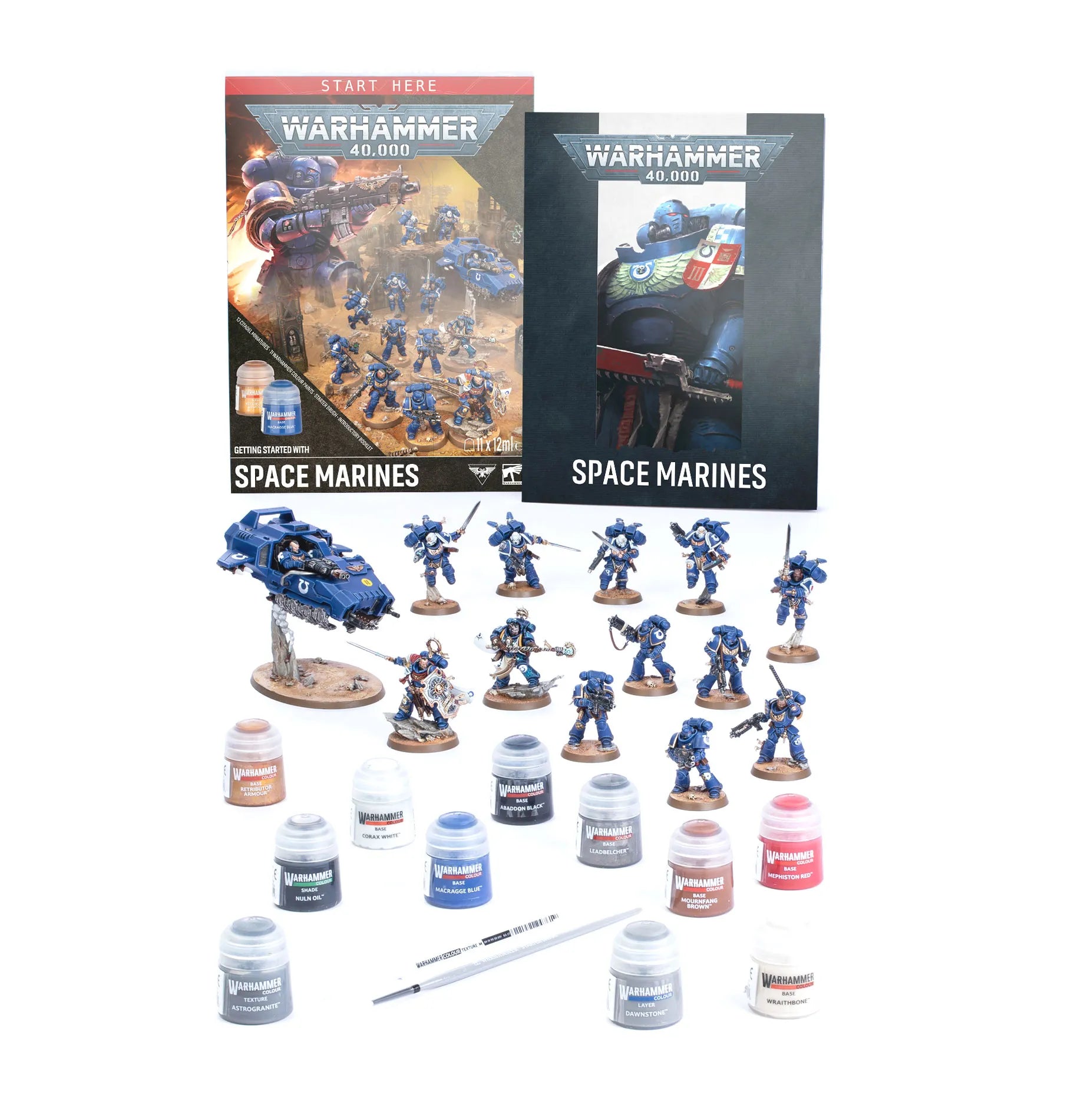 Warhammer 40,000 Getting Started with Space Marines (Anglais)