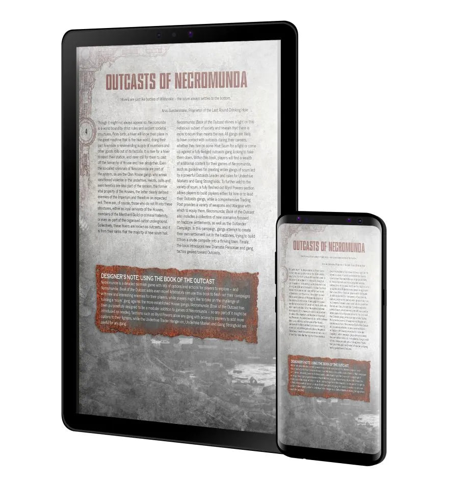 Necromunda: Book of the Outcast (ePub) (Anglais)