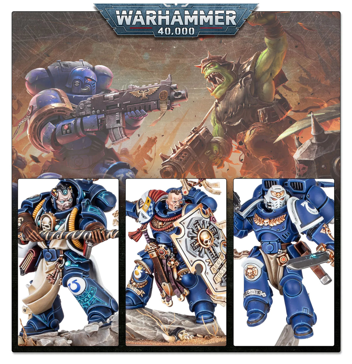 Warhammer 40,000: Commencer avec les Space Marines