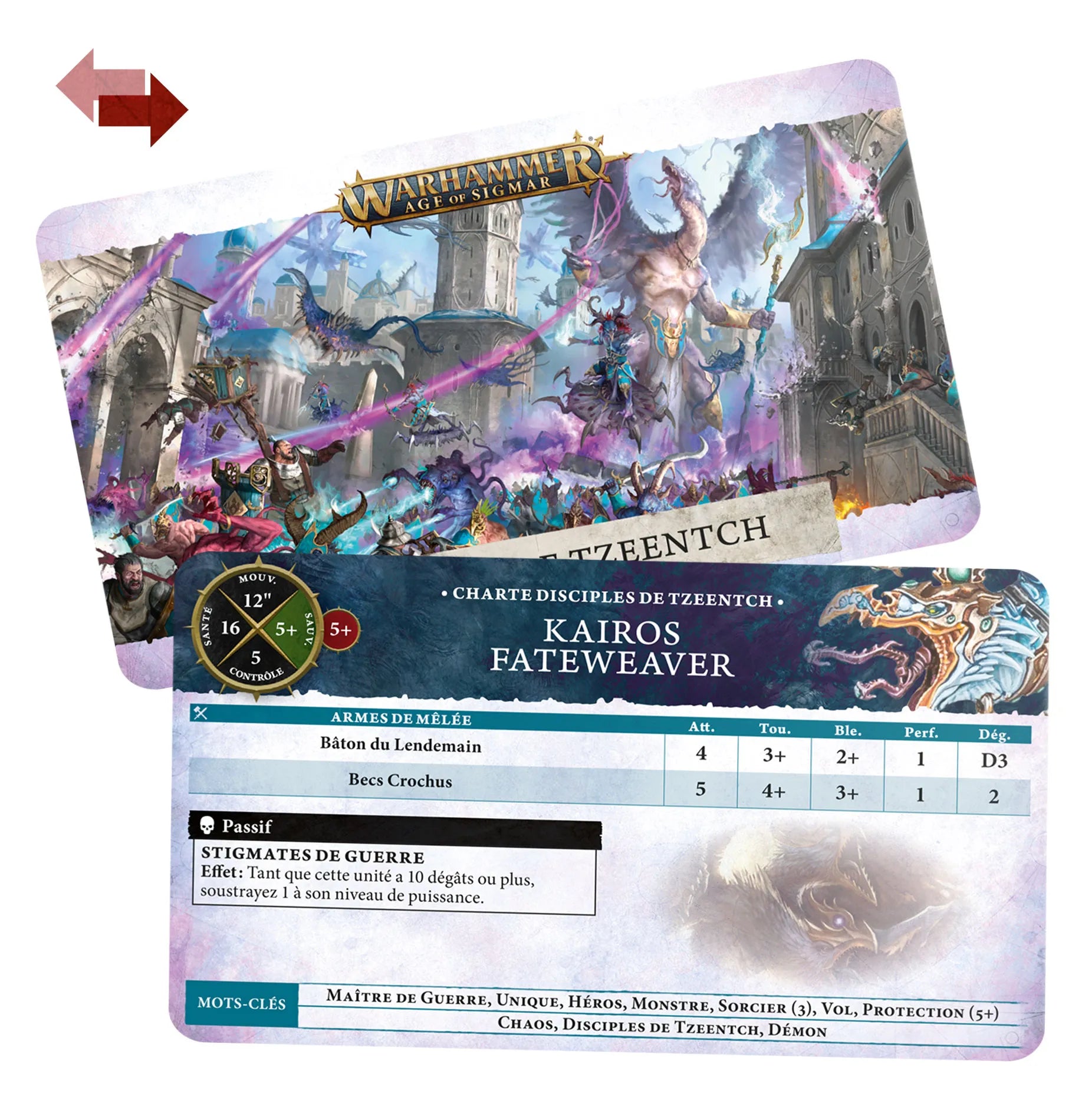 Cartes de Charte: Disciples of Tzeentch