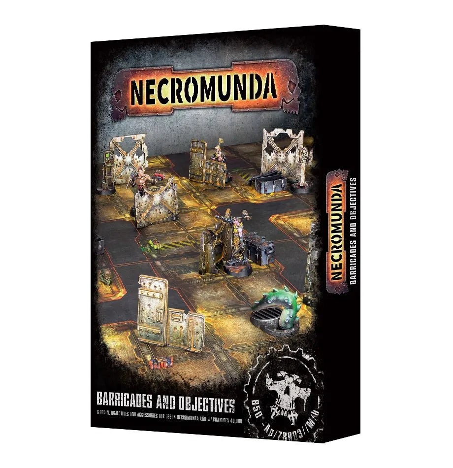 Barricades et Objectifs Necromunda