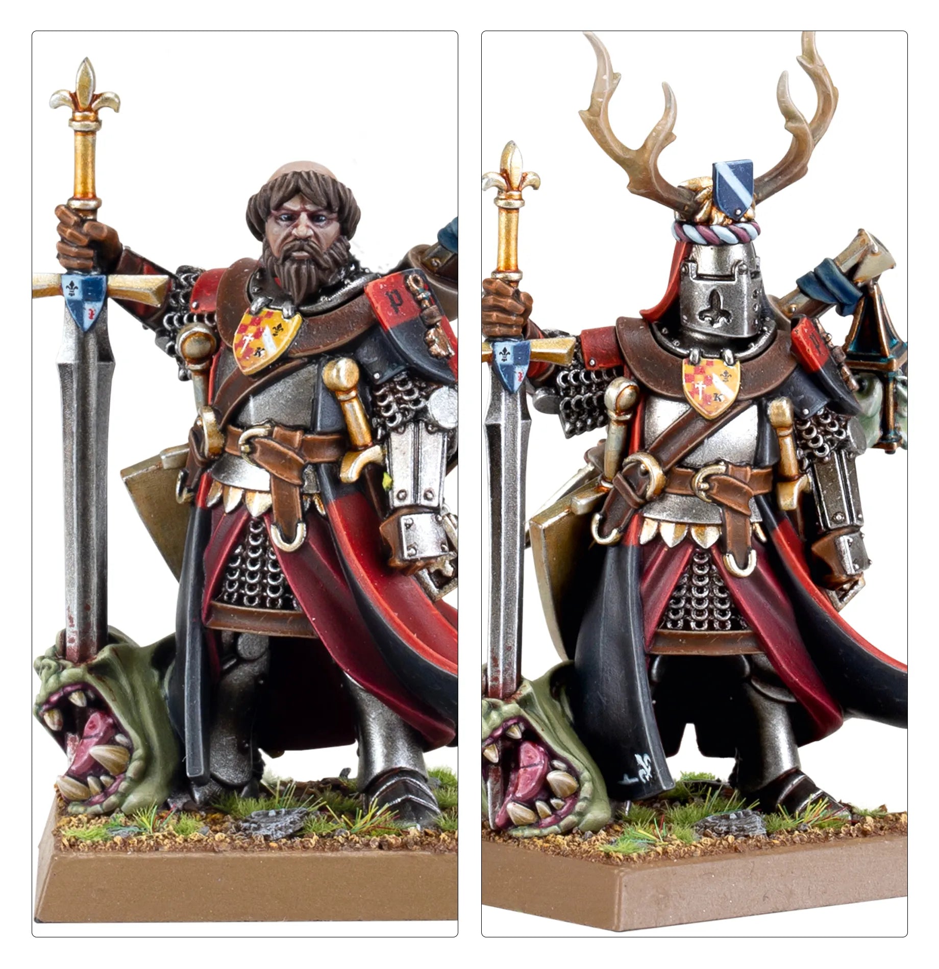 Paladin Chevalier de la Quête avec Arme Lourde