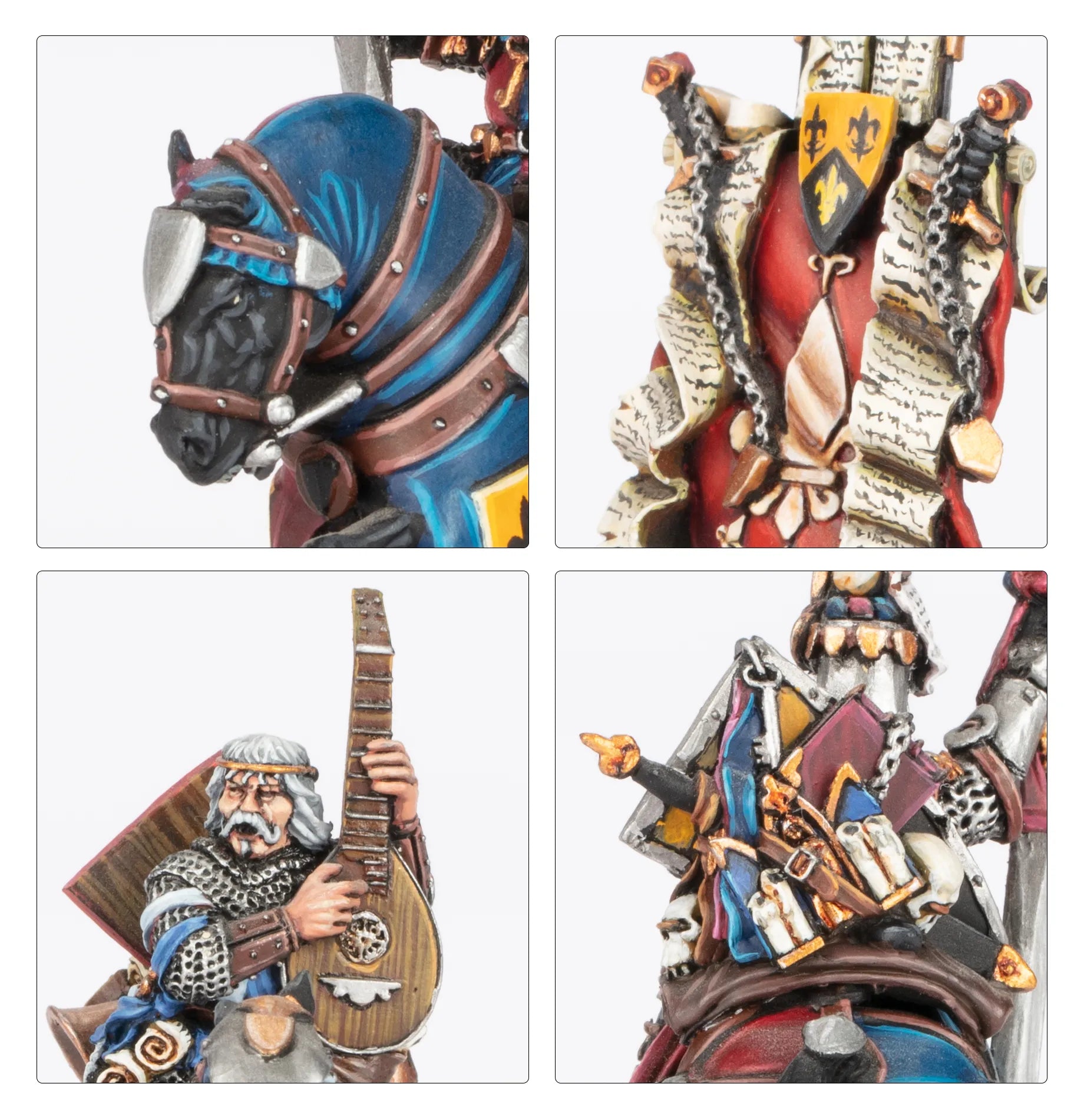 État-major de Chevaliers de la Quête Bretonniens