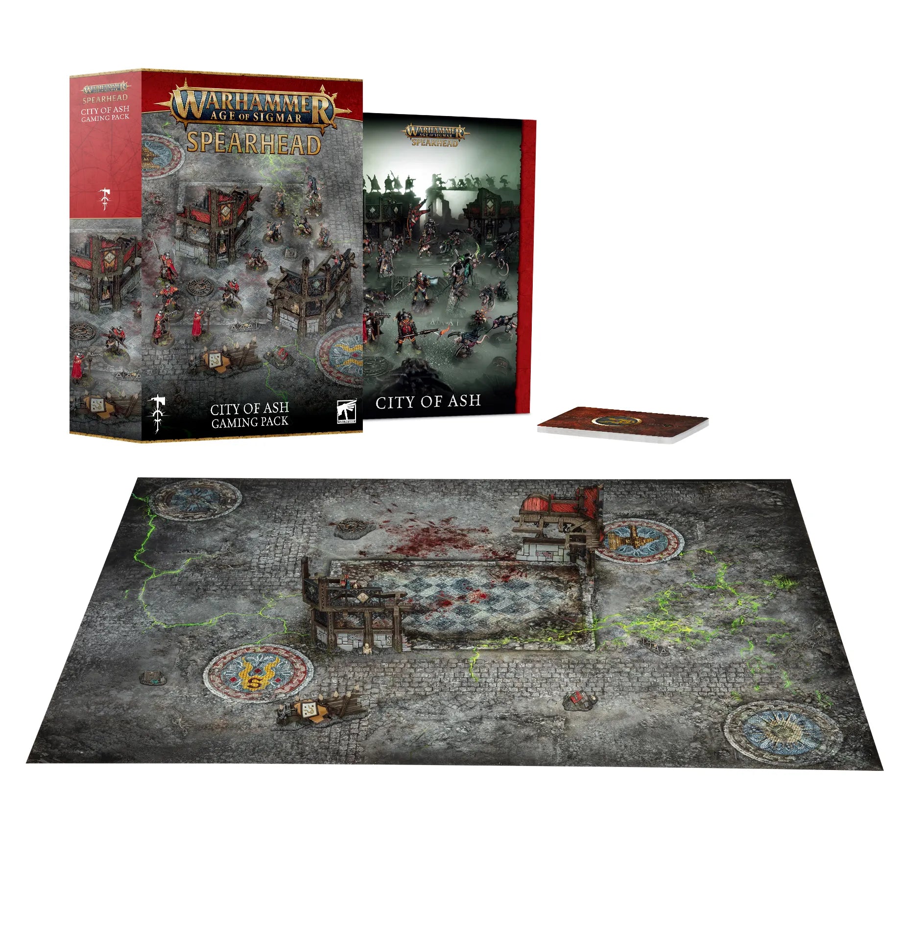 Spearhead: City of Ash Gaming Pack (Anglais)