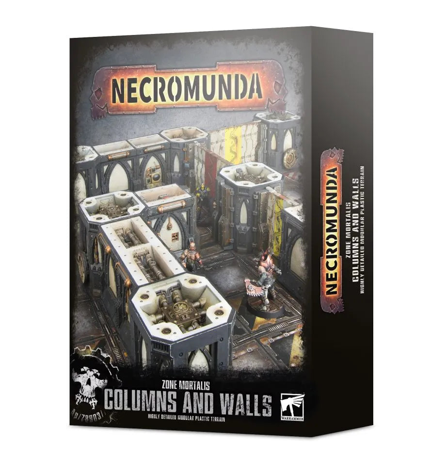 Necromunda: colonnes et murs de Zone Mortalis