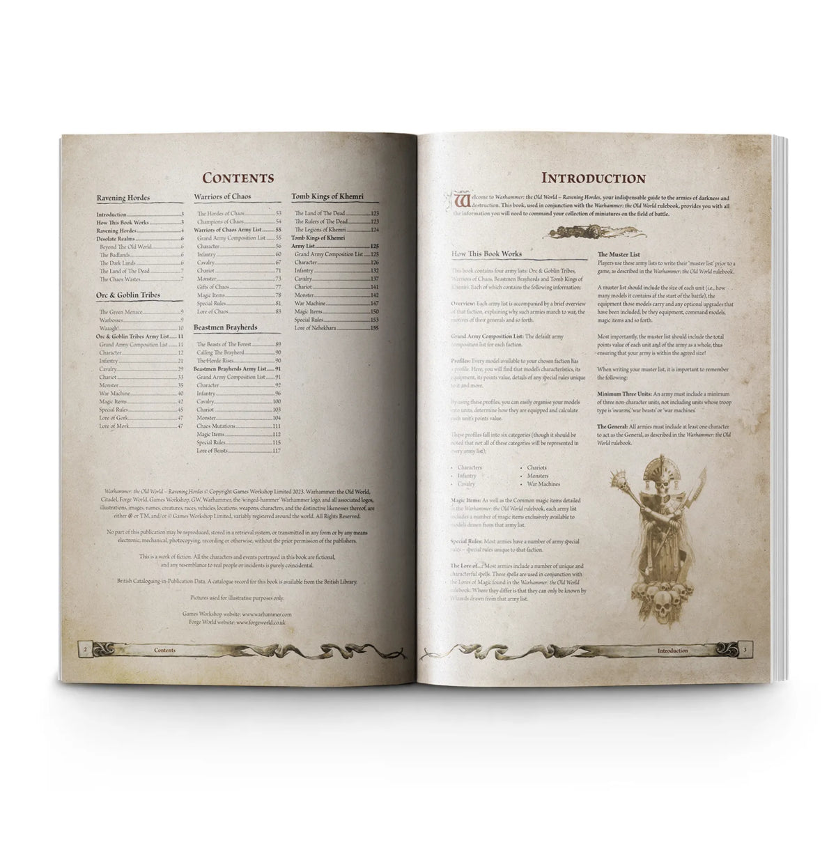Warhammer: The Old World - Ravening Hordes (Anglais)