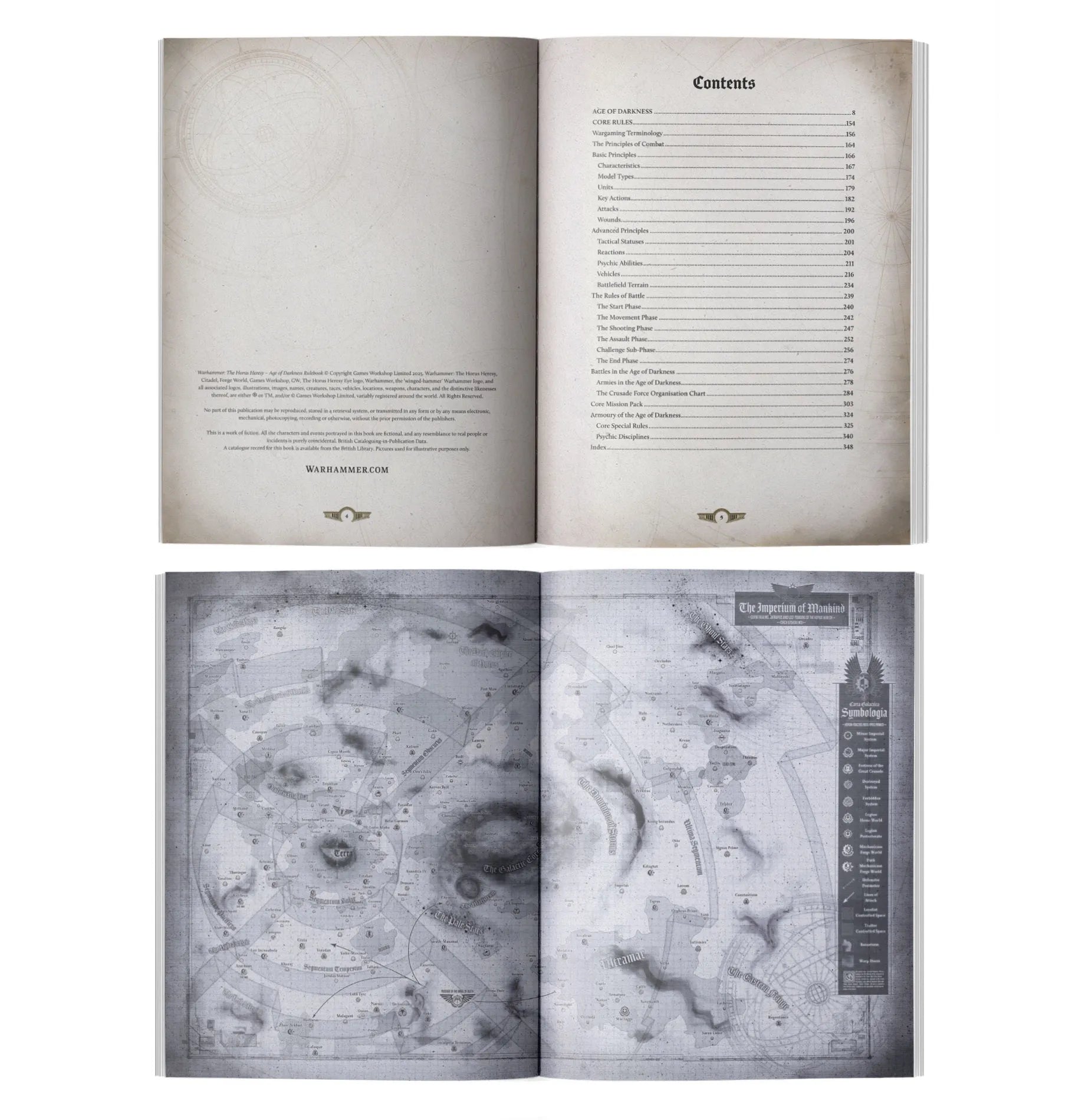 Warhammer: The Horus Heresy – Age of Darkness Rulebook (Anglais)