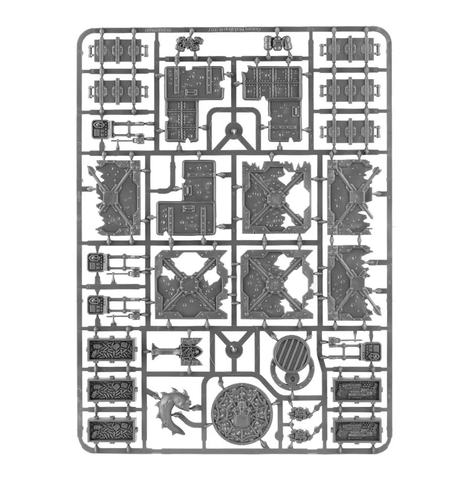 Barricades et Objectifs Necromunda
