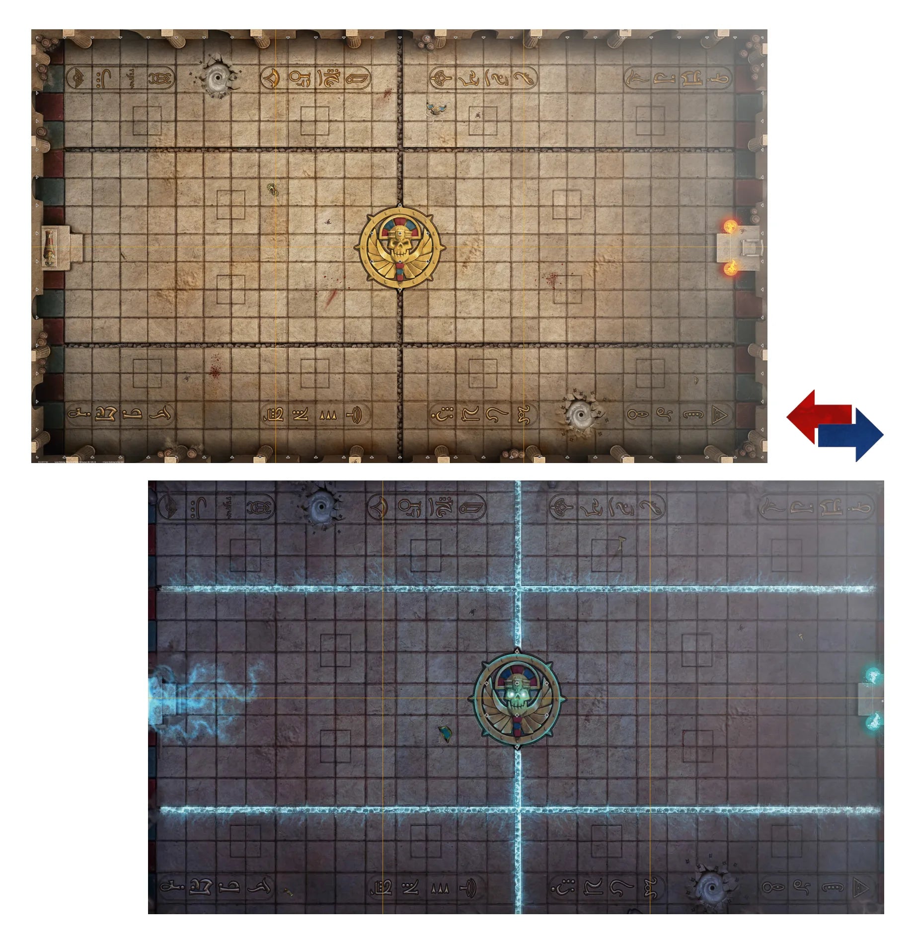 Équipe de Rois des Tombes: Terrain et Fosses Double Face