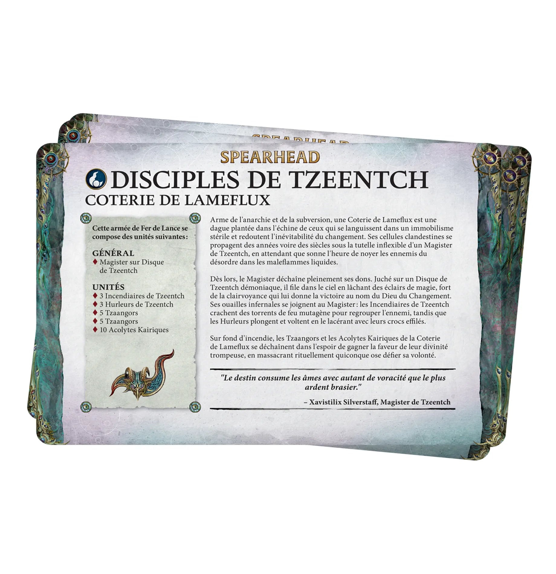 Pack de Faction: Disciples de Tzeentch