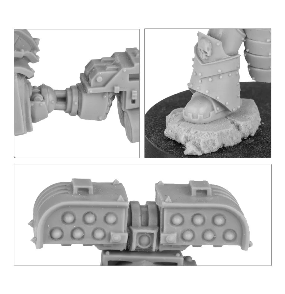 Escouade Terminator Tyrans de Siège des Iron Warriors