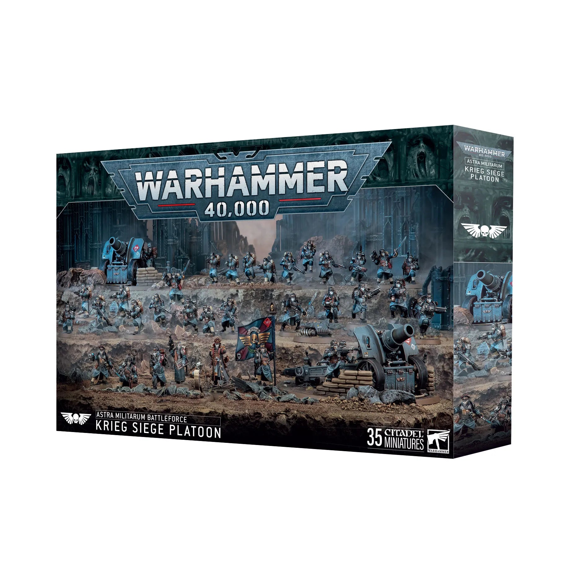 Bataillon de l'Astra Militarum: Peloton de Siège de Krieg