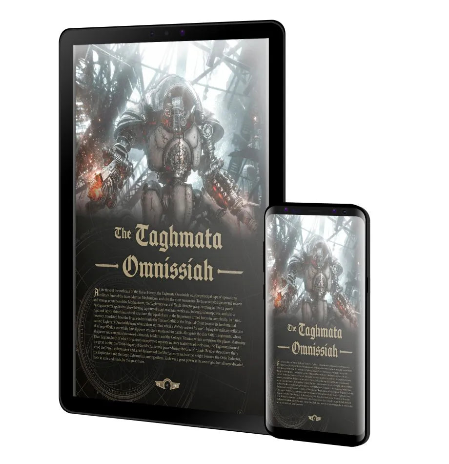Liber Mechanicum – Forces of the Omnissiah Army Book (ePub) (Anglais)