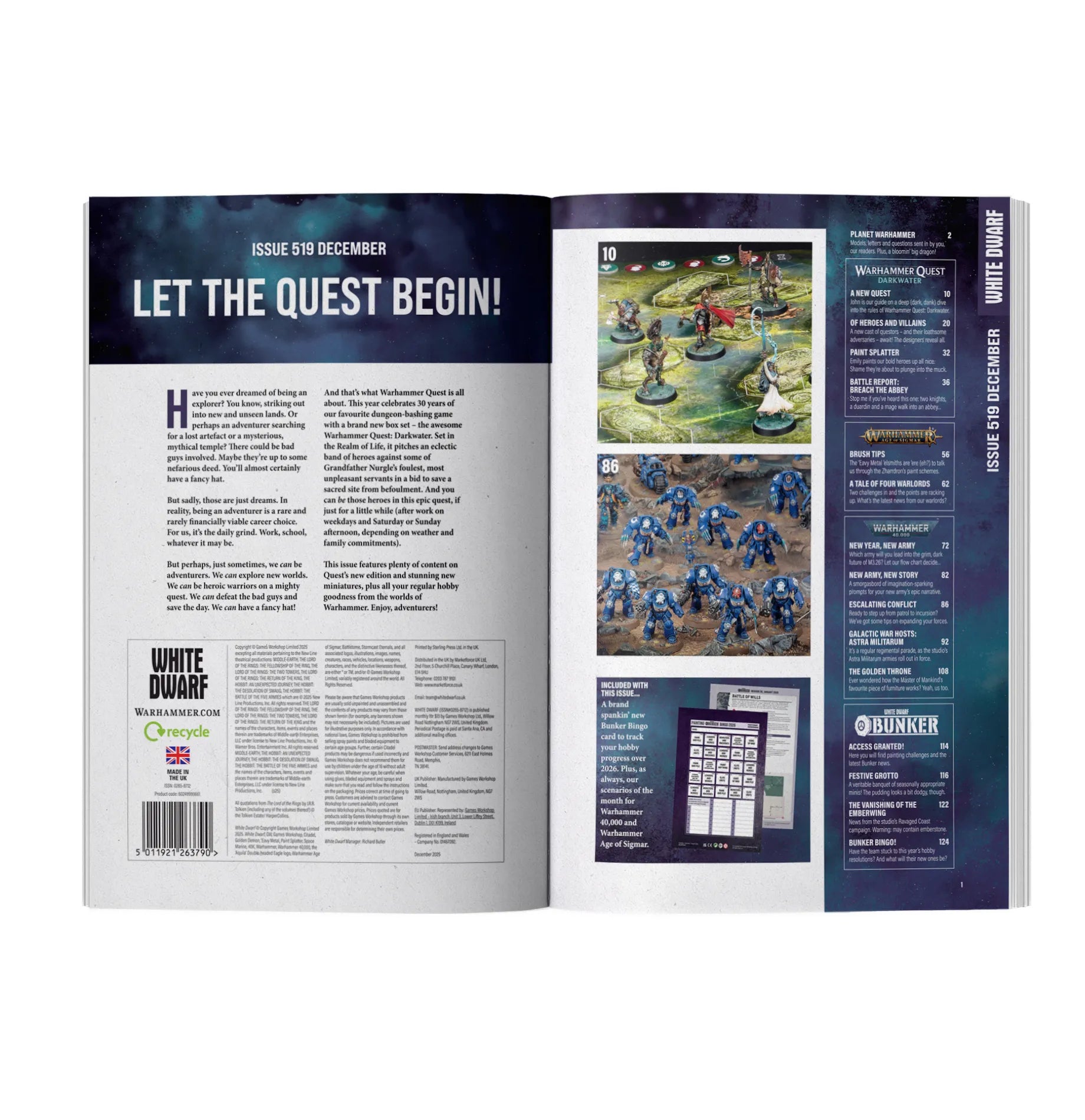 White Dwarf 519 (Anglais)