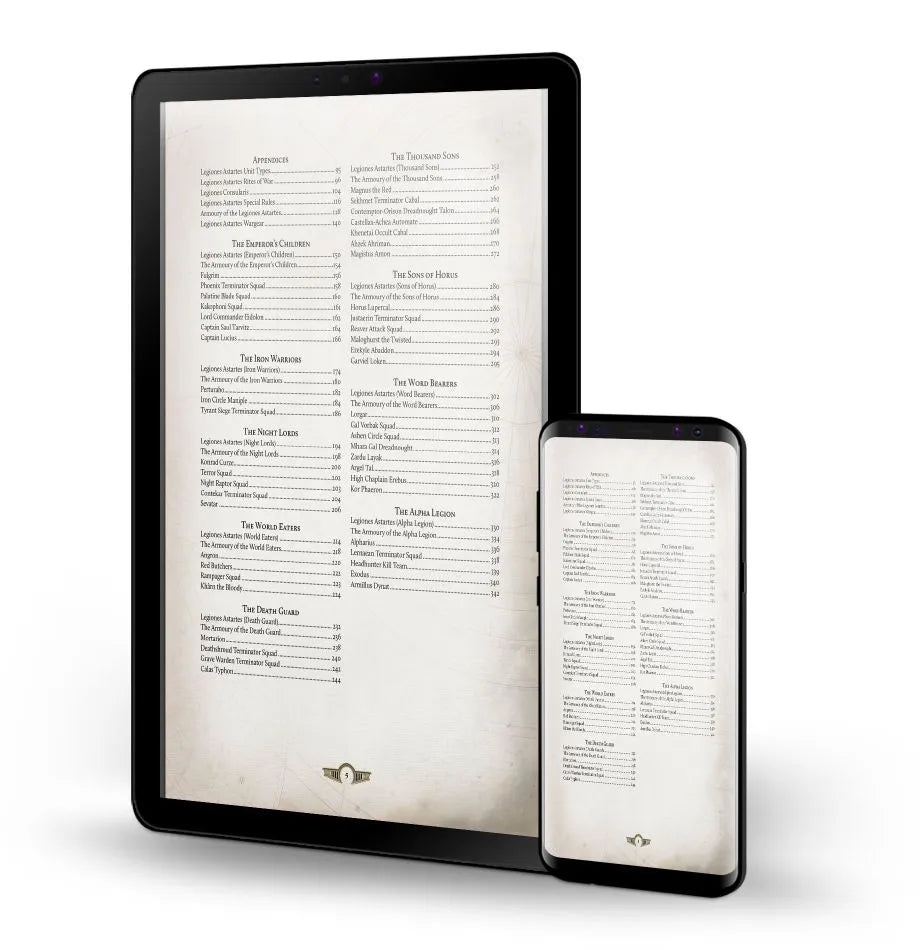 Liber Hereticus – Traitor Legiones Astartes Army Book (ePub) (Anglais)