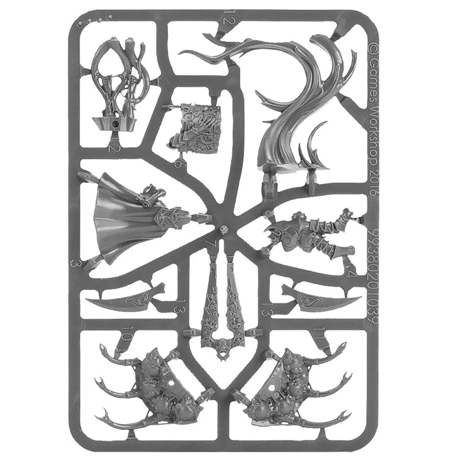 Invocateur Cachectique sur Disque de Tzeentch