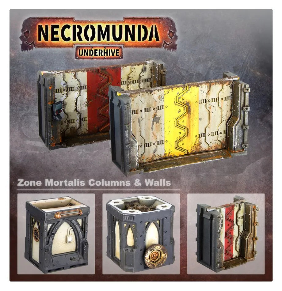 Necromunda: colonnes et murs de Zone Mortalis
