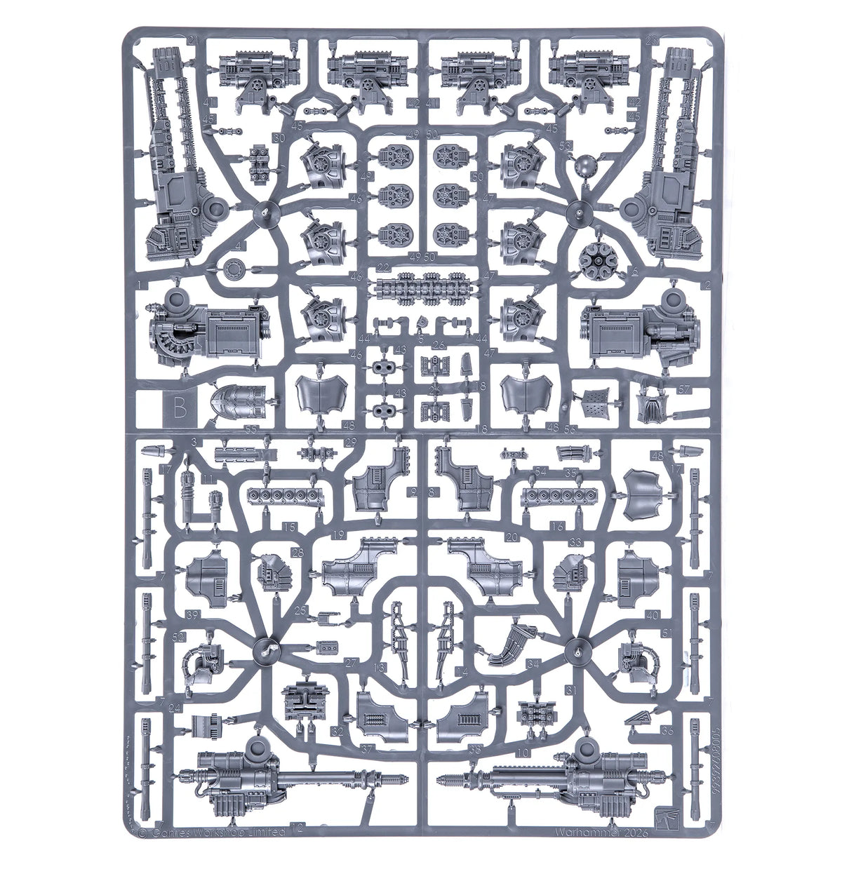 Legions Imperialis: Warlord Titan with Volkite Destructor and Macro-Gatling Blaster