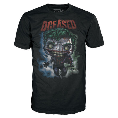 Funko Pop! & Tee: Dceased - The Joker (Blacklight) - S - flash vidéo