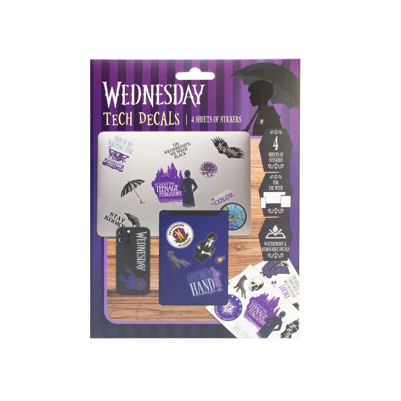 Mercredi - Set de Stickers Tech - flash vidéo