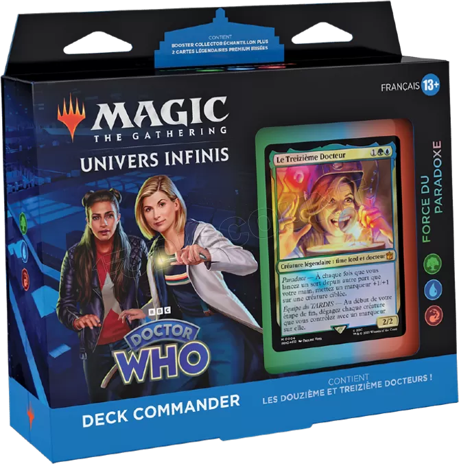 Magic: The Gathering - Assortiment de Decks Commander Doctor Who (4 Deck Commander) - flash vidéo