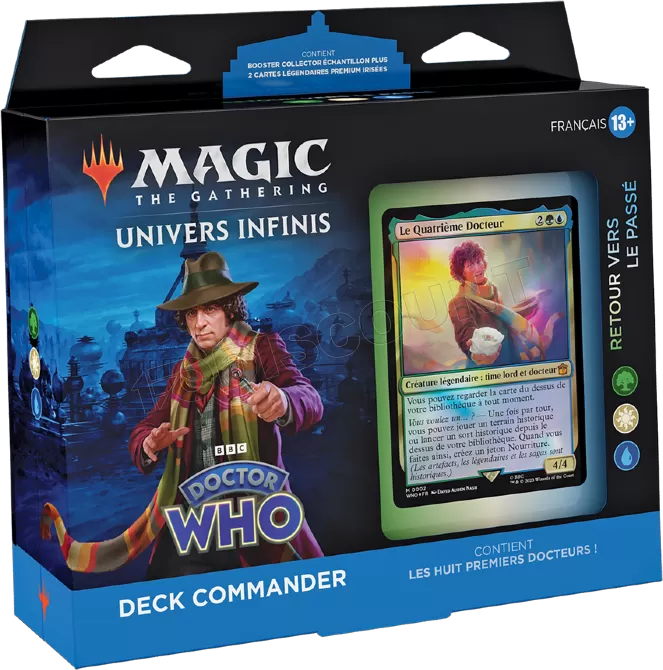 Magic: The Gathering - Assortiment de Decks Commander Doctor Who (4 Deck Commander) - flash vidéo