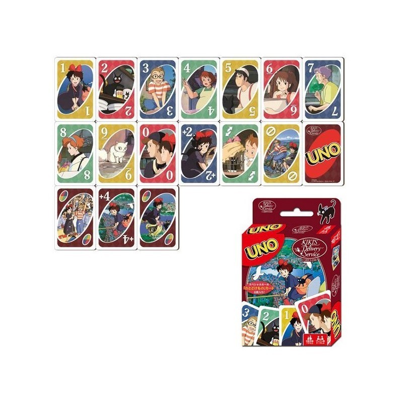 JEUX DE CARTE UNO - KIKI LA PETITE SORCIÈRE