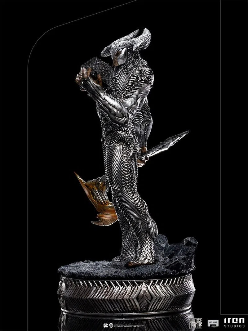 Iron Studios - BDS Arts Scale 1/10 - DC Comics - Zack Snyder's Justice League - Steppenwolf Statue 29cm - flash vidéo