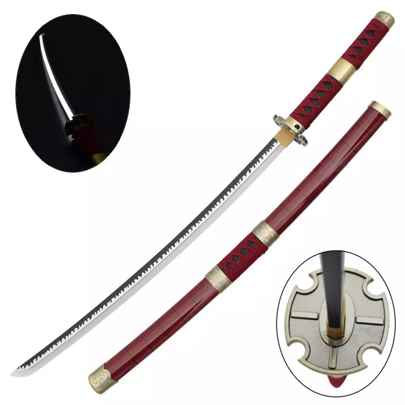 KATANA DECO LAME BAMBOU ET LED Sandai Kitetsu Roronoa Zoro (One Piece)