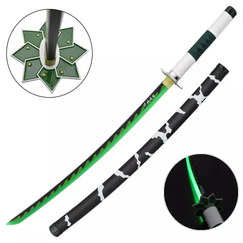 KATANA DECO LAME BAMBOU ET LED