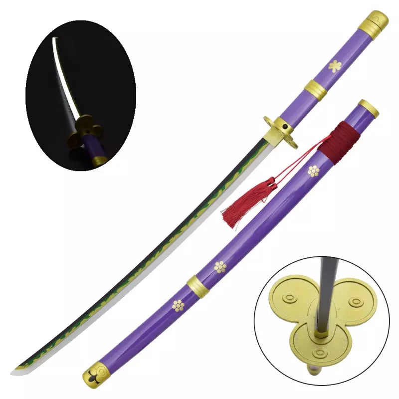 KATANA DECO LAME BAMBOU ET LED: RORONOA ZORO