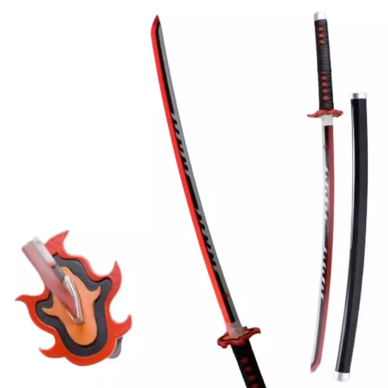 KATANA DECO LAME BAMBOU ET LED NICHIRIN TANJIRO