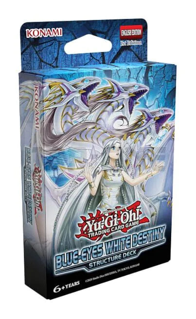 Yu-Gi-Oh! TCG - Blue-Eyes White Destiny Structure Deck Unlimited Reprint Display (8 Decks)