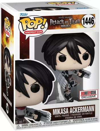 Funko Pop! Animation: Attack on Titan - Mikasa Ackerman (Metallic) - Special Edition