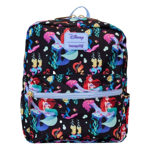 Loungefly: Disney - The Little Mermaid 35th Anniversary - Life is the Bubble Nylon Mini Backpack