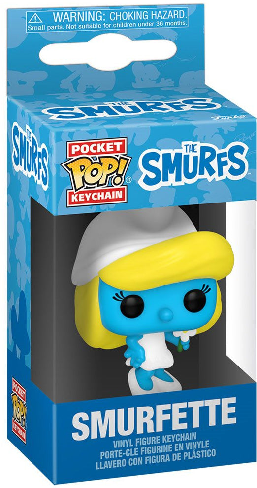 Funko Pocket Pop! Keychain: The Smurfs - Smurfette - flash vidéo